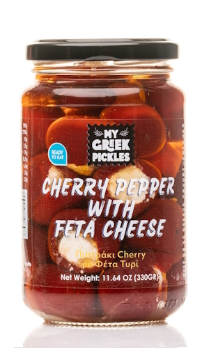 Πιπεράκι cherry με φέτα τυρί